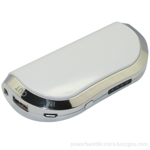 Power bank 5200mAh Material:  ABS+PC
